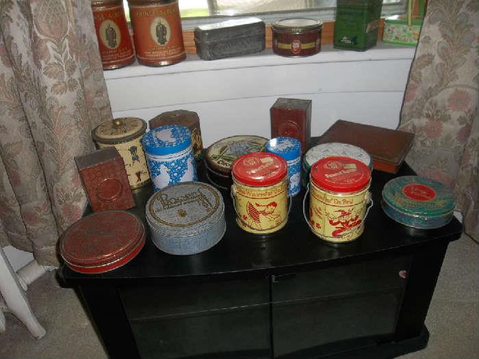 many old tins Who remembers Wizard of Oz Peanut tins