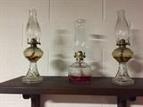 Vintage Kerosene lamps