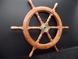 Wood Ship’s Wheel www.CTOnlineAuctions.com/SandhillsNC