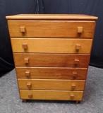 Six Drawer Wood Dresser www.CTOnlineAuctions.com/SandhillsNC