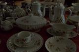 complete set of Limoges dinnerware with 29 serving pics plus 12 place settings