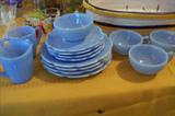 14 Piece Childrens Jr. Dinner set in Delphite.