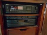 Onkyo Tuner/Receiver and Onkyo Compact Disc Changer and Niles Speaker Selection Volume Control
