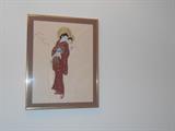 Asian painting on silk.
