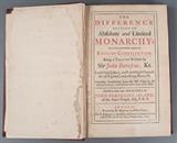 1714 Edition of Sir John Fortescue's Work