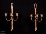 Gorgeous Brass Sconces