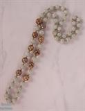Jade Necklace W/Cloissone Beads