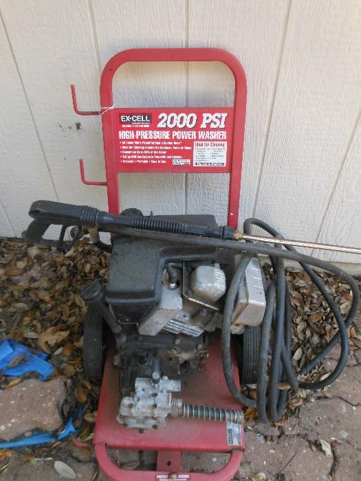 Ex-Cell 2000 power washer