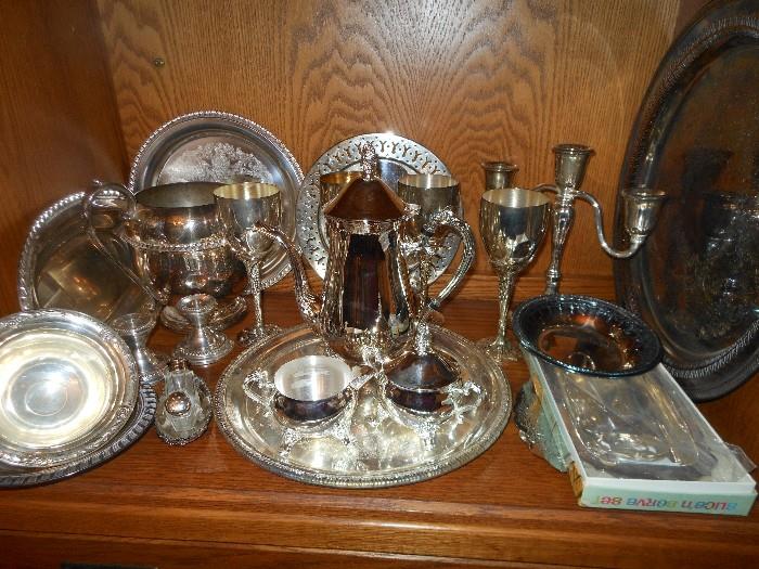 Silver plate & other