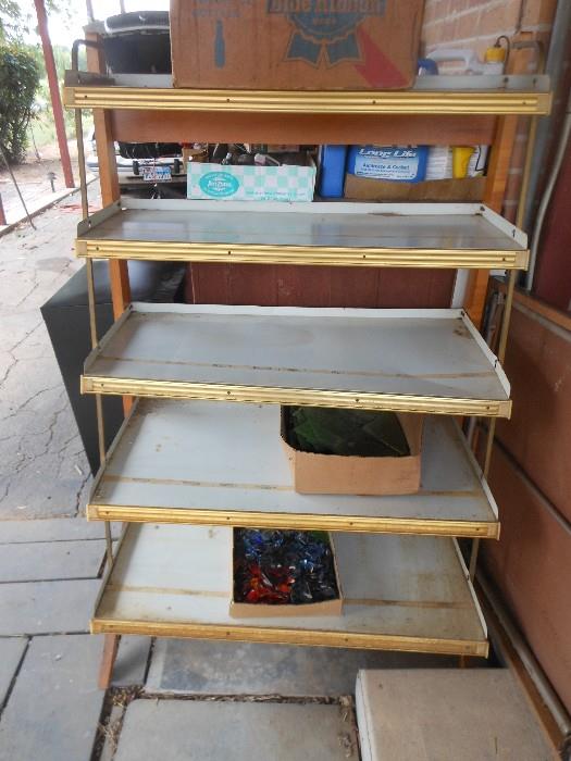 Vintage shelf unit