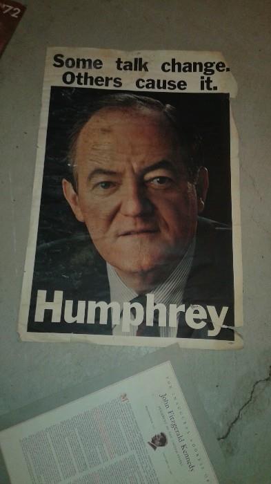 Humphrey Political Poster