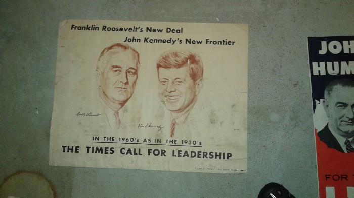 Kennedy Political Poster