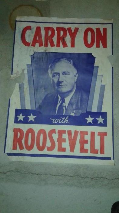Roosevelt Political Poster