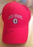 Signed Ohio State Cap by Chuck Low