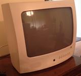 White Sony Trinitron Retro TV