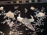 Closer look at detail on Asian Table