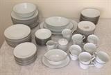 Vintage Noritake "Reina" China, Service for 12 plus Serving Pieces