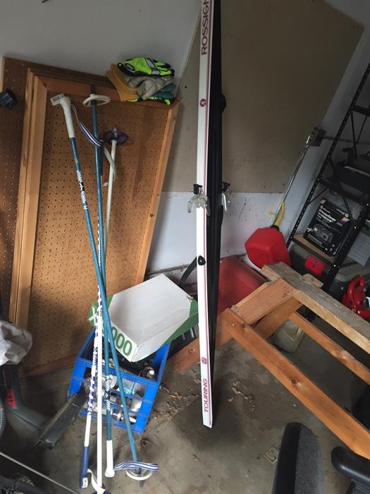 Rossign ski's, Exel & Xims ski poles
