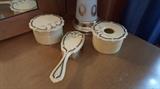 Antique celluloid dresser set