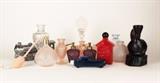Item Description: A lovely collection of vintage perfume and after shave bottles including five Avon bottles, red bell, blue Thunderbird'55, Silver train, a black train and a red fire alarm, along with nine other beautiful bottles

