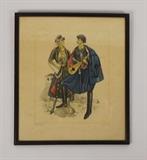 Item Description: A lovely hand-colored engraving.
