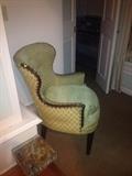 2 vintage bedroom chairs