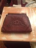 Vintage leather purse