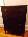 Mahogany (tall boy) chest of drawers