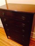Mahogany (tall boy) chest of drawers