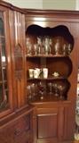 Corner Curio Cabinet