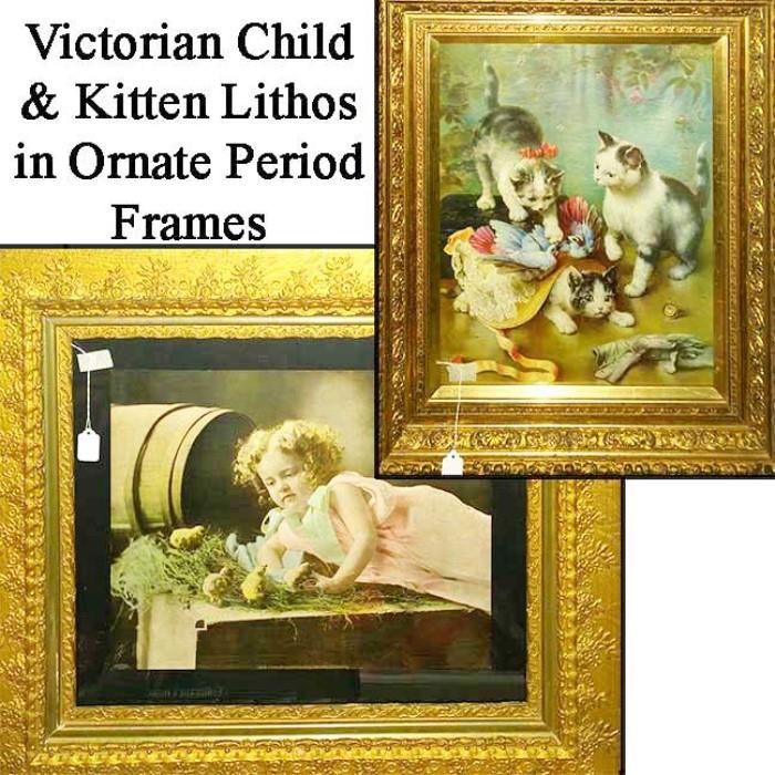 Victorian Lithos in Period Frames