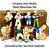Ceramic Arts Studio Figurines Band