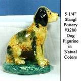 Stangl Art Pottery Animals - #3280 Sitting Dog