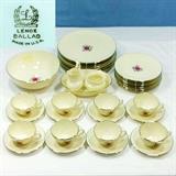 Lenox Ballad Single Rose Pattern Luncheon Set