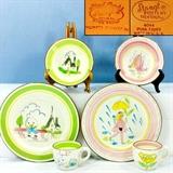 Stangl Pottery Kiddieware 3 Pc Sets - Humpty Dumpty and Pink Fairy