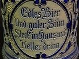 Rare 19th/20th Century German Beer Stein Signed/Numbered 