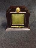 Incredible Antique Bew Haven 2" Desk Clock 