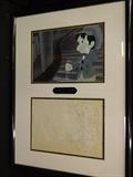 Framed Original Hand Painted Production Cells Used in 1987 Pinocchino and The Emperor of The Night With COA