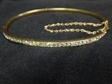 Stunning 14kt Gold and Diamond Bracelet