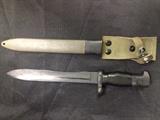 Spanish Model 1941 Bolo Bayonet With Scabbard