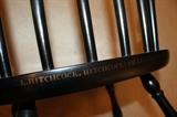 Signature on Hitchcock chairs