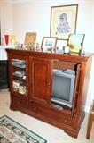Alexander Julian Home Colours entertainment center, movies, home decor, etc.