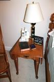 Kling Colonial solid maple drop-side end table (2 of these and also matching coffee table)