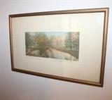 Wallace Nutting "A Barre Brooke" print