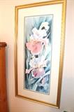Lovely irises print