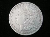 Coin 1893-S Morgan Silver Dollar XF An Extremely Rare Morgan Silver Dollar dated 1893-S. The key in the series. Graded as Extra Fine by the consignor. A very tough coin in the series to locate.
