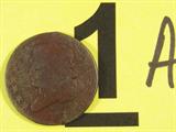 Coin 1829 1/2 Cent A genuine 1829 One Half Cent made of copper. Graded by the consignor as Good. Shows good features for a coin minted this early. No sales tax on coins or bullion.