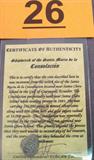 Coin Consolation Silver Shipwreck Coin A genuine certified Shipwreck coin from the Consolation that was shipwrecked in 1681 near Santa Clara Island in the gulf of Guayaquil, Equador. No sales tax on coins or bullion.