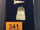 Historic Indian Bone Tools 2 pieces of hand made bone tools made by Southwestern Indians. From a Route 66 Trading Post estate