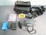 Sony Digital Handycam Video Recorder Sony digital video recorder / camcorder "Handycam" with:
20x Optical zoom
DVD+ReWritable
Carl Zeiss Lens
Touch Panel LCD
Includes 3 batteries, iCon case, wall charger and car charger. Camera turns on and appears to be in great condition!